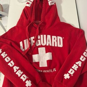 Lifeguard hoodie, Size Medium. Women’s